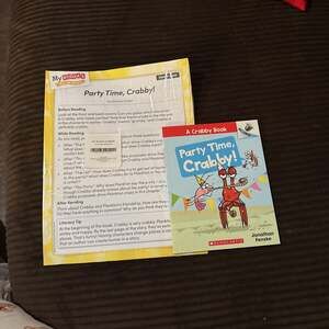 Party time crabby with activity booklet new